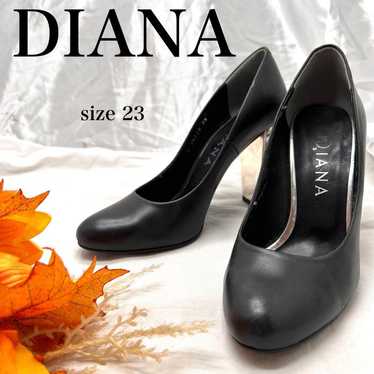 【Popular】DIANA Diana Leather Pumps Almond Toe Chun