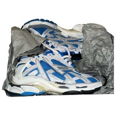 Balenciaga Runner leather trainers - image 1