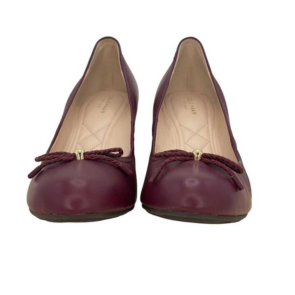 Cole Haan Zinfandel Leather Tali Grand Lace Wedge… - image 2