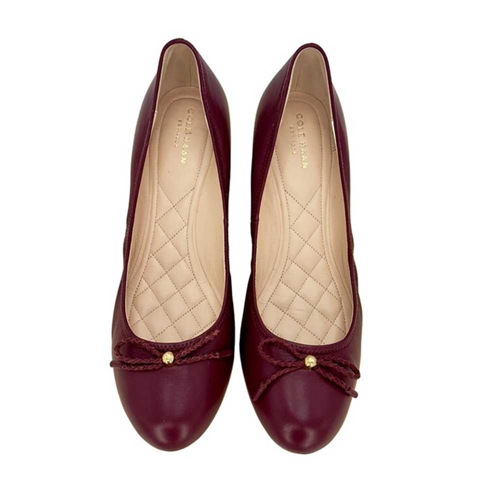 Cole Haan Zinfandel Leather Tali Grand Lace Wedge… - image 5