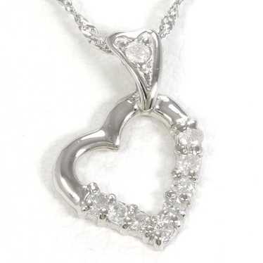 Other Other Platinum PT1000 PT850 Diamond Necklace