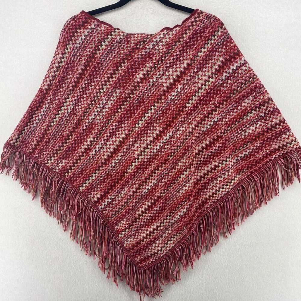 Missoni Missoni Womens Lana Wool Poncho Style Cap… - image 3