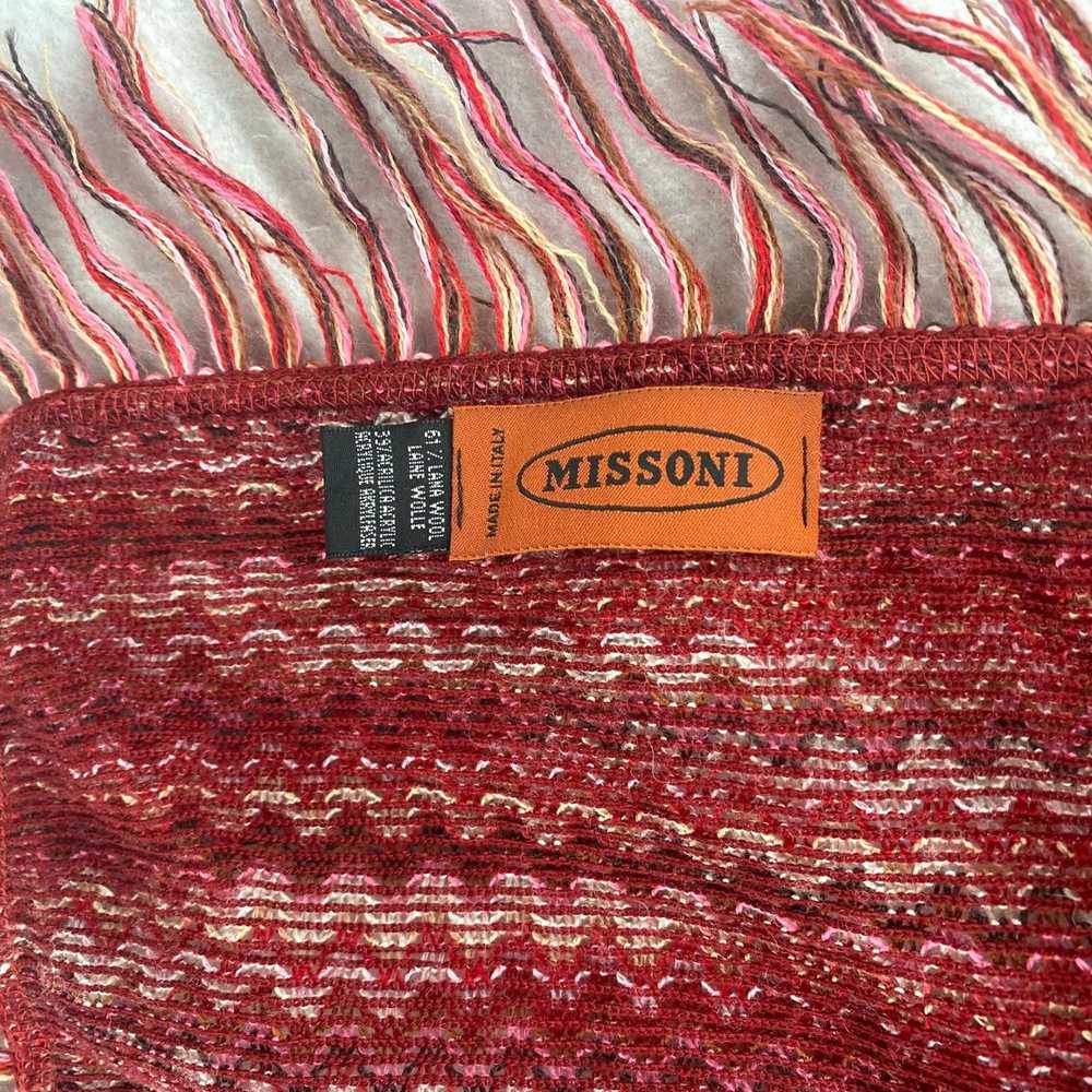 Missoni Missoni Womens Lana Wool Poncho Style Cap… - image 6