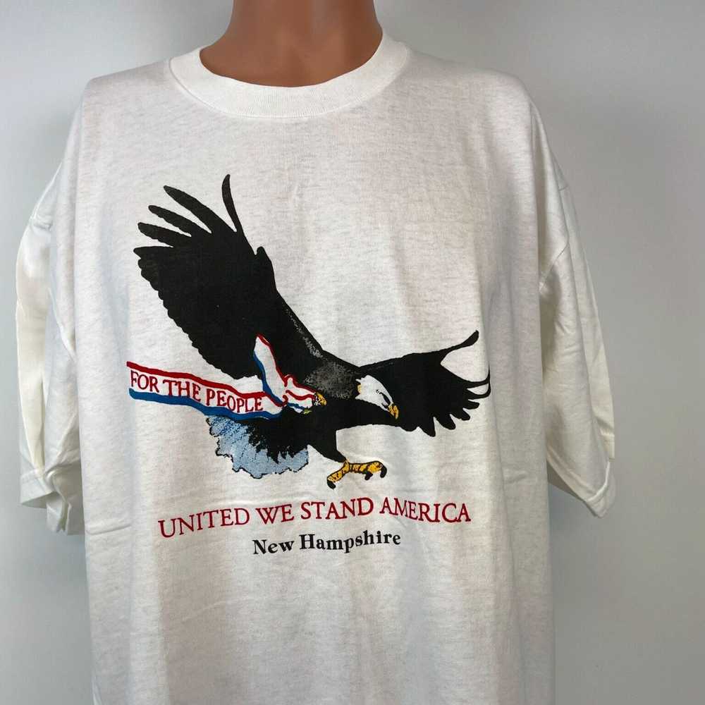 Lee Authentic Retro 1990s New Hampshire Patriotic… - image 1