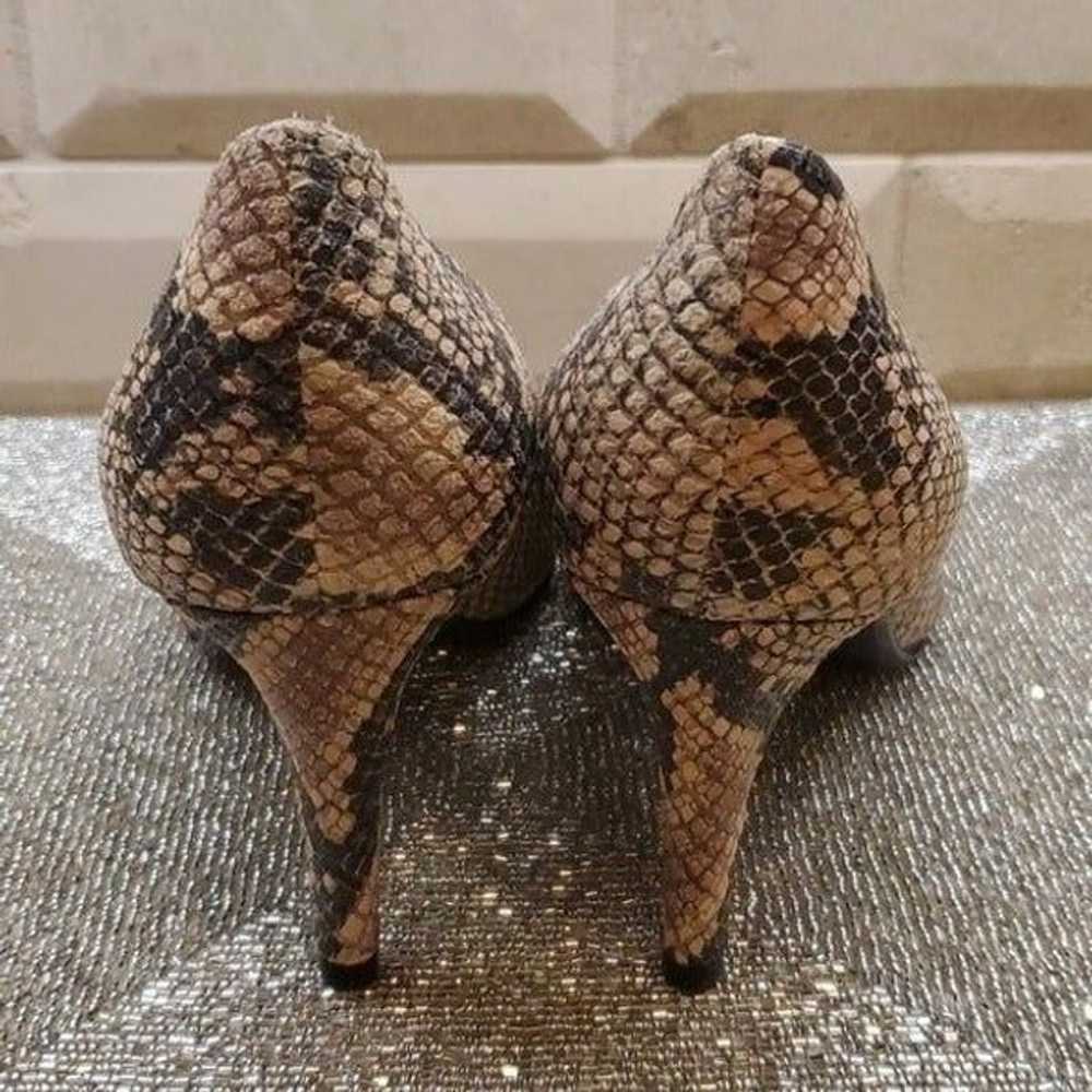 J. RENEE  Snake Print Heels - Size 10 - image 5