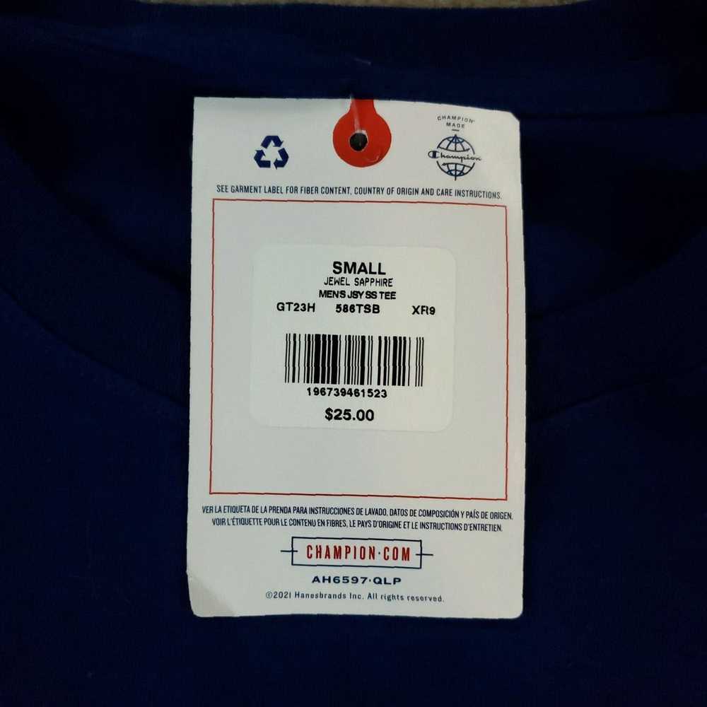 Champion Mens Blue Crew Neck Short Sleeve Spell O… - image 7