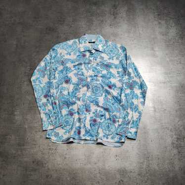 Rare! Burberry London Blue Label Big Logo Spellout Vi… - Gem