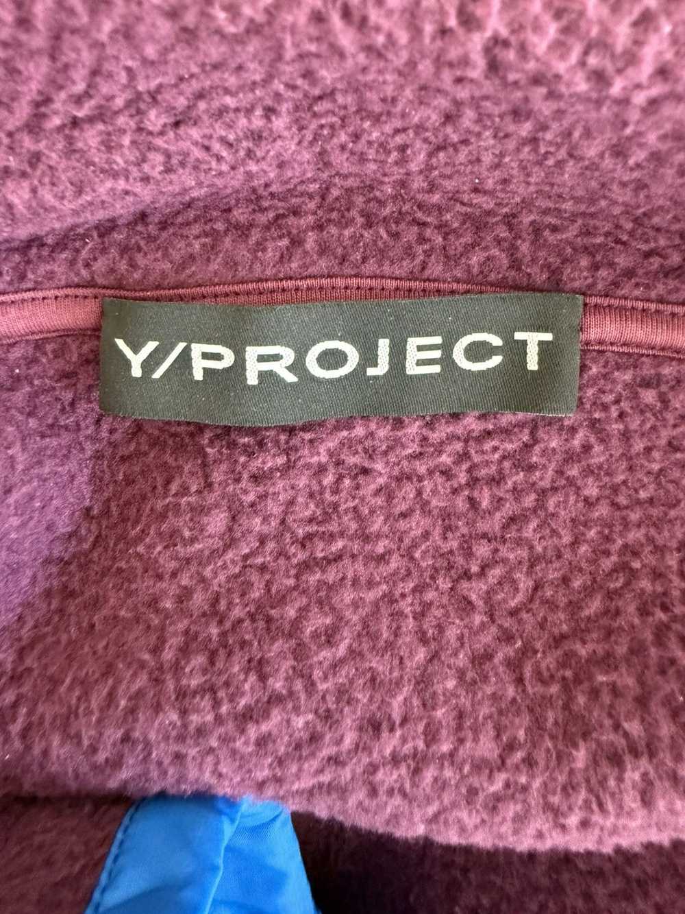 Y/Project Y/Project Purple Fleece Pop-Up Sweater - image 5