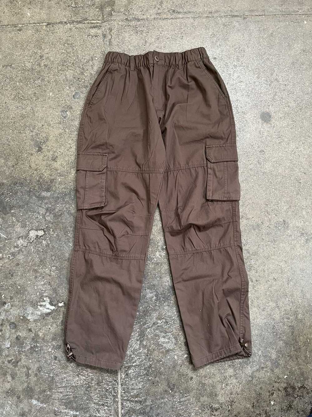 Streetwear × Vintage Vintage Cargo Pants Brown - image 1