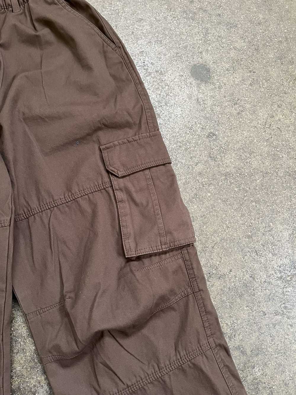 Streetwear × Vintage Vintage Cargo Pants Brown - image 2