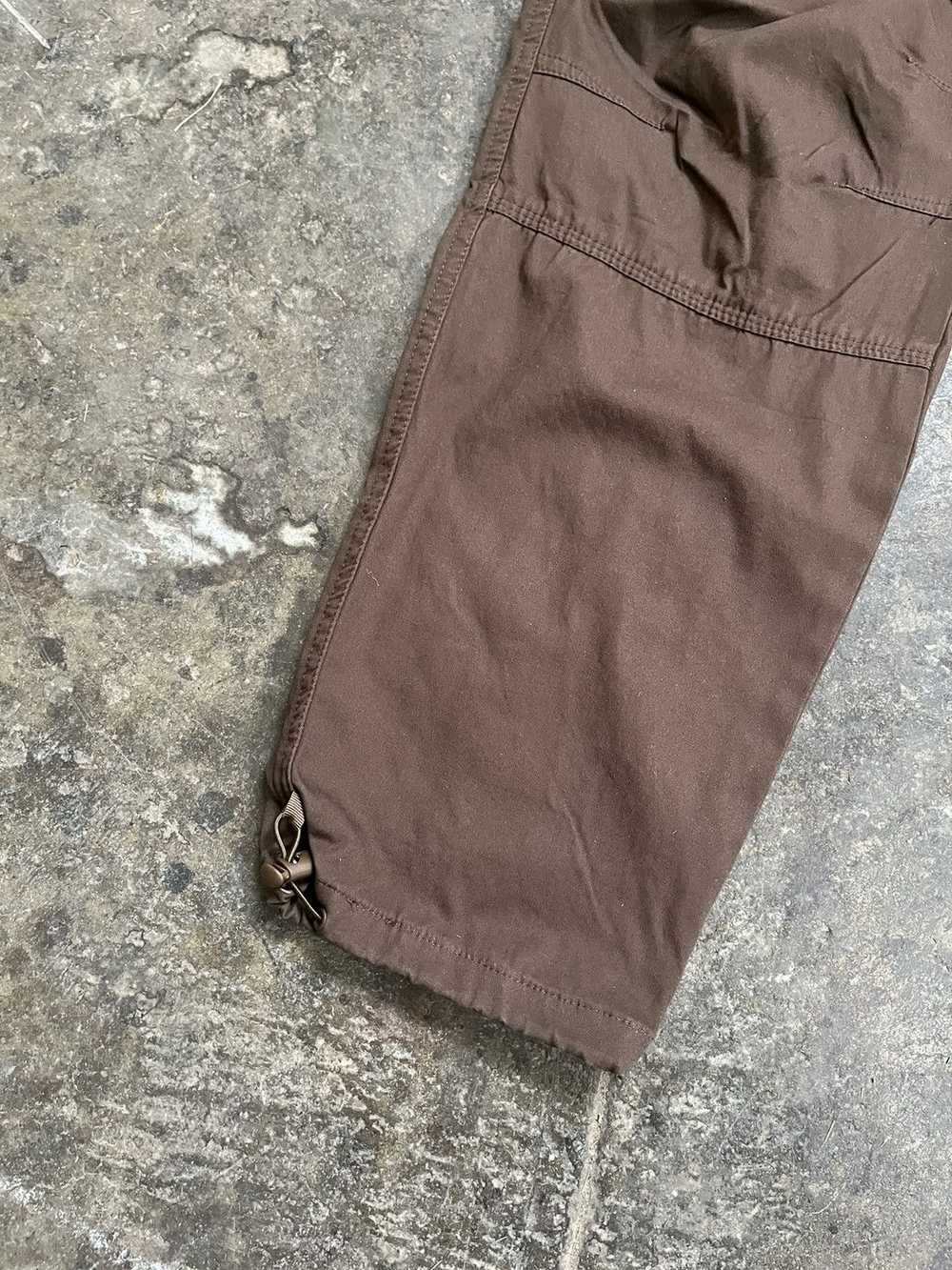 Streetwear × Vintage Vintage Cargo Pants Brown - image 3