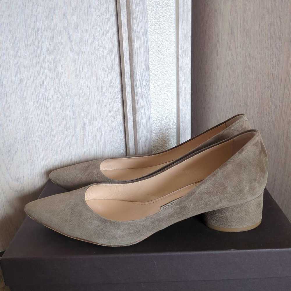 PELLICO Suede Pointed Toe Pumps Beige 3.5cm Heel - image 4