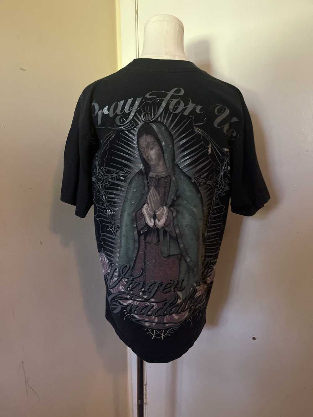 Streetwear × Vintage Vintage Virgin Mary Tee - image 4