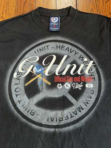 Vintage G-Unit “Built To Last” 50 hot Cent Rap Music Group Shirt