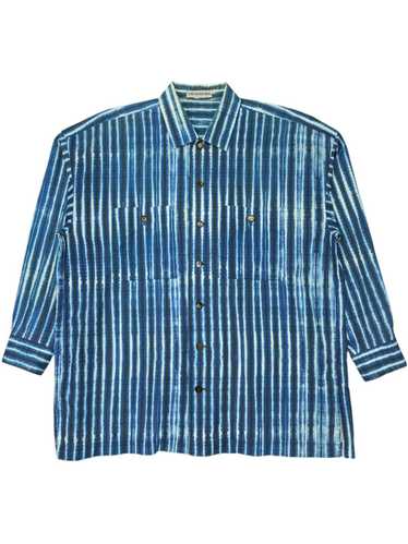 Issey Miyake S/S 1996 Issey Miyake Men Tie-Dye Str