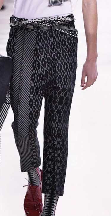 Haider Ackermann Rare jacquard pants