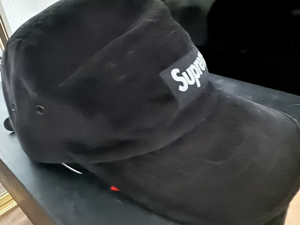 Supreme Surpreme Box Logo Velvet Camp Hat - image 3