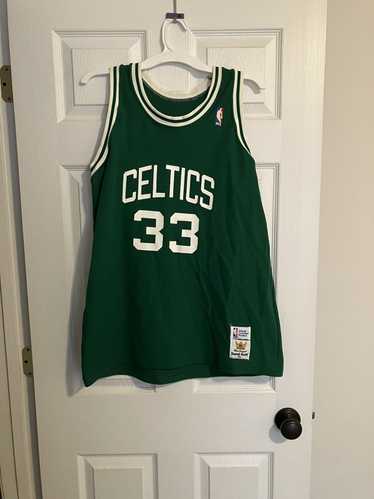 Mcgregor 80s Larry Bird Boston Celtics Jersey Sand