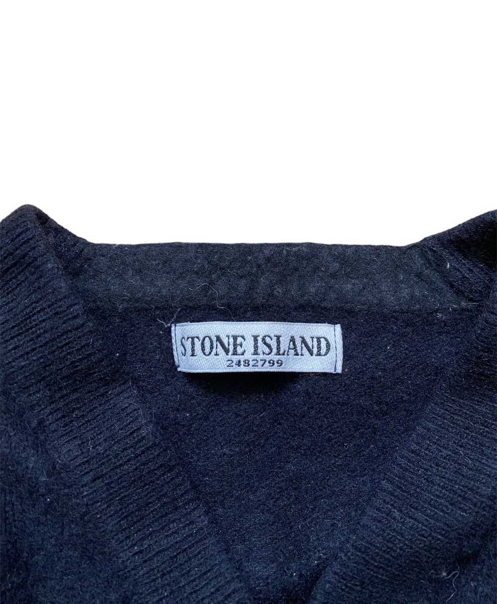 Stone Island × Vintage Vintage Stone Island V-Nec… - image 2