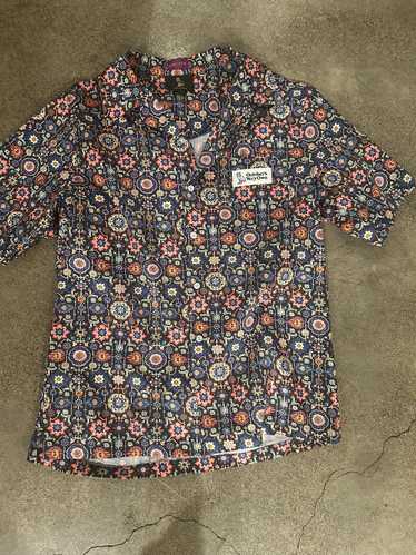 Octobers Very Own OVO Floral Hawaiian shirt