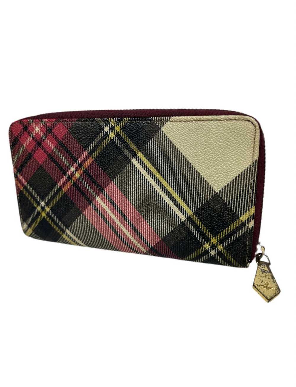 Vivienne Westwood Tartan Orb Zippy Wallet - image 2