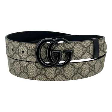 Gucci Gg Buckle leather belt - image 1