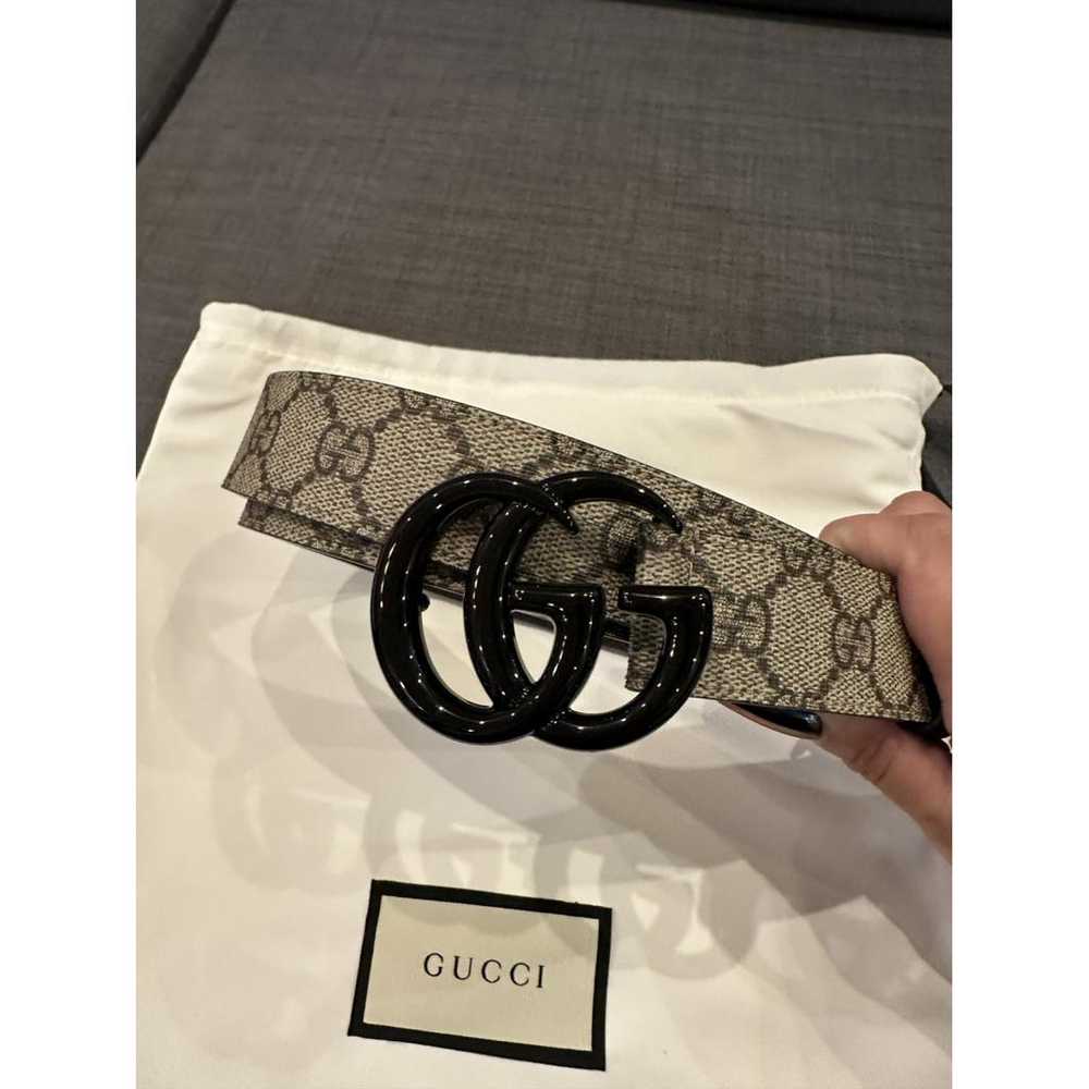 Gucci Gg Buckle leather belt - image 2