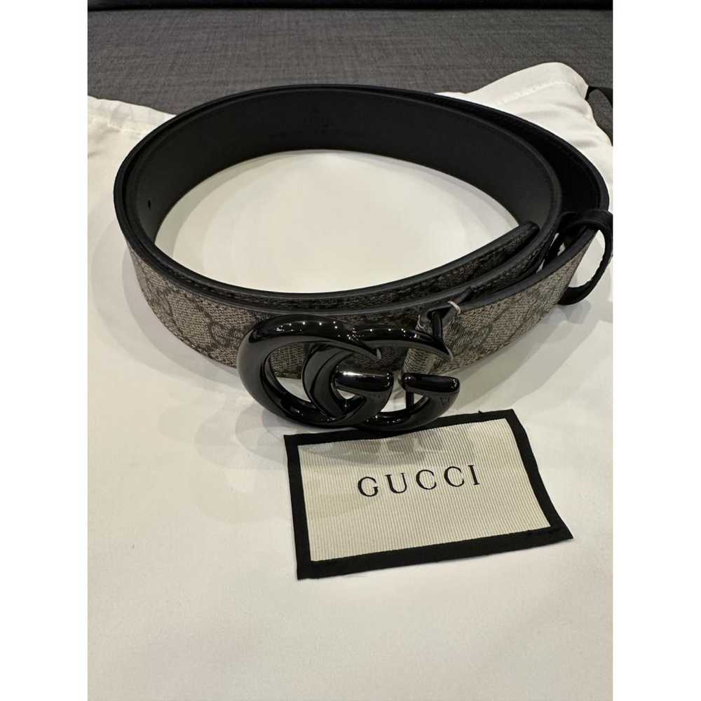 Gucci Gg Buckle leather belt - image 3