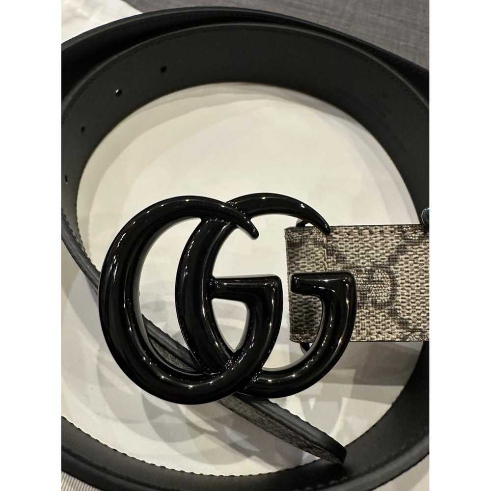 Gucci Gg Buckle leather belt - image 4