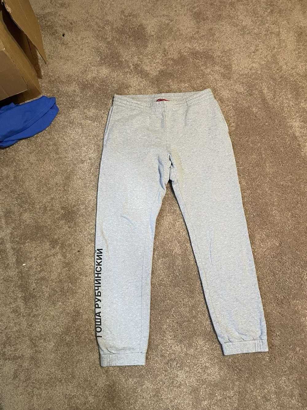 Gosha Rubchinskiy Gosha Rubchinskiy Sweatpants Si… - image 2