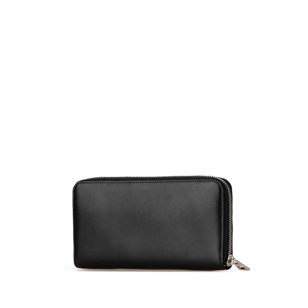 Black LOEWE Amazona Zip Around Leather Wallet - image 2