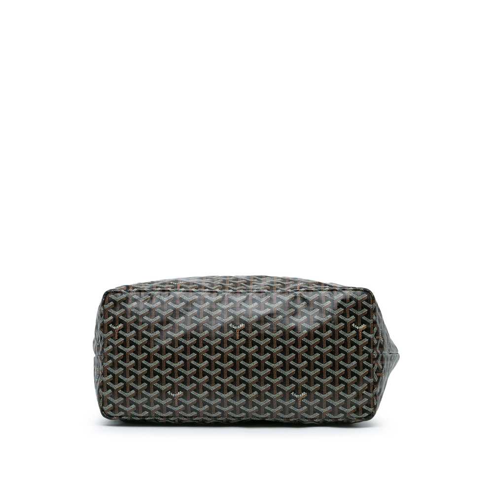 Black Goyard Goyardine Saint Louis GM Tote Bag - image 3