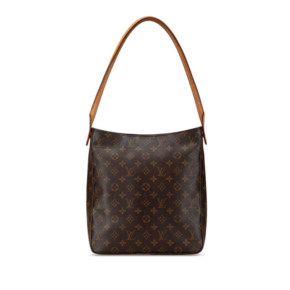 Brown Louis Vuitton Monogram Looping GM Shoulder … - image 1