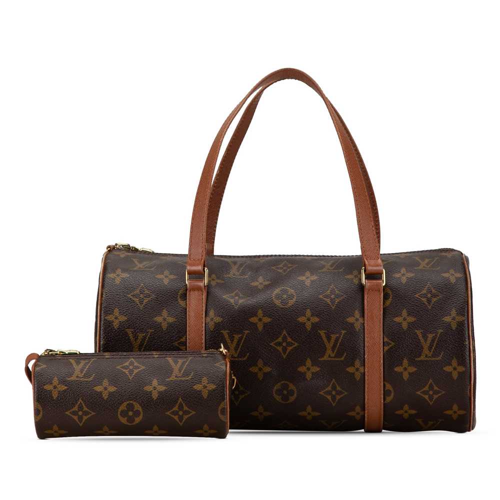 Brown Louis Vuitton Monogram Papillon 30 Handbag - image 10