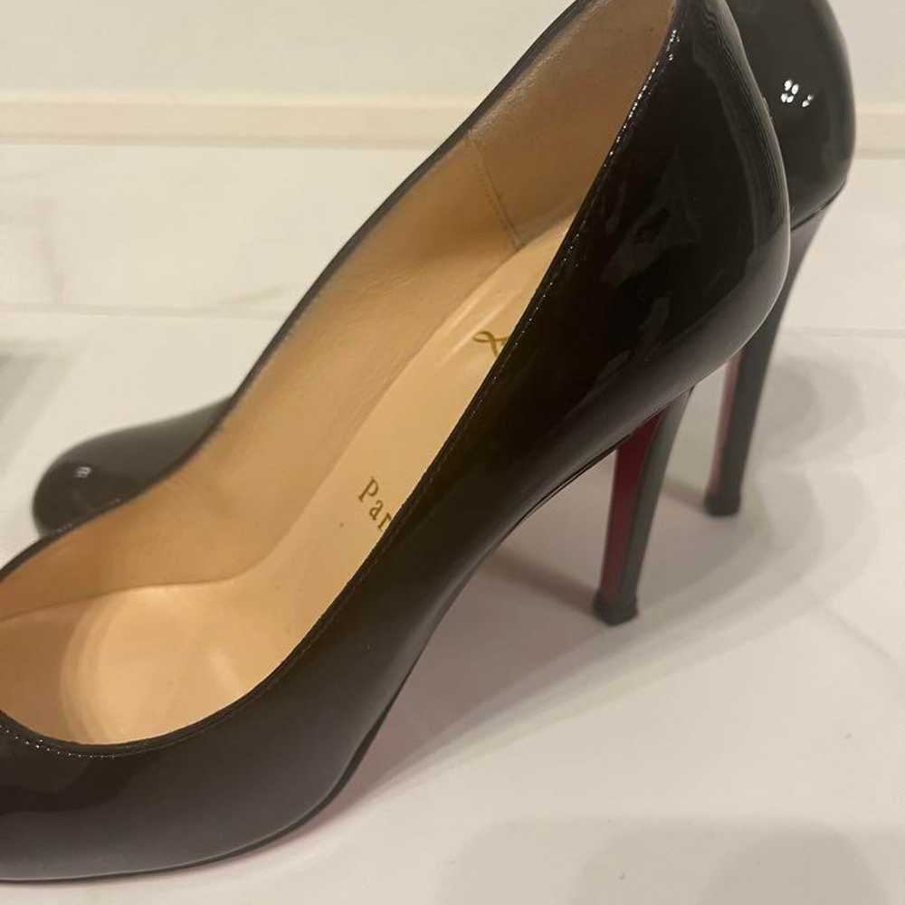 Excellent condition! Christian Louboutin black si… - image 3