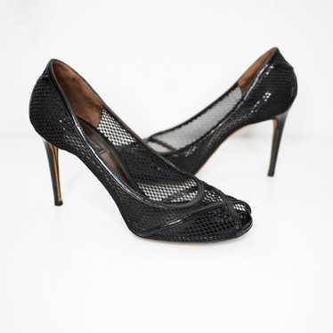 Dolce & Gabbana Dolce & Gabbana Mesh Peeptoe Pumps - image 1