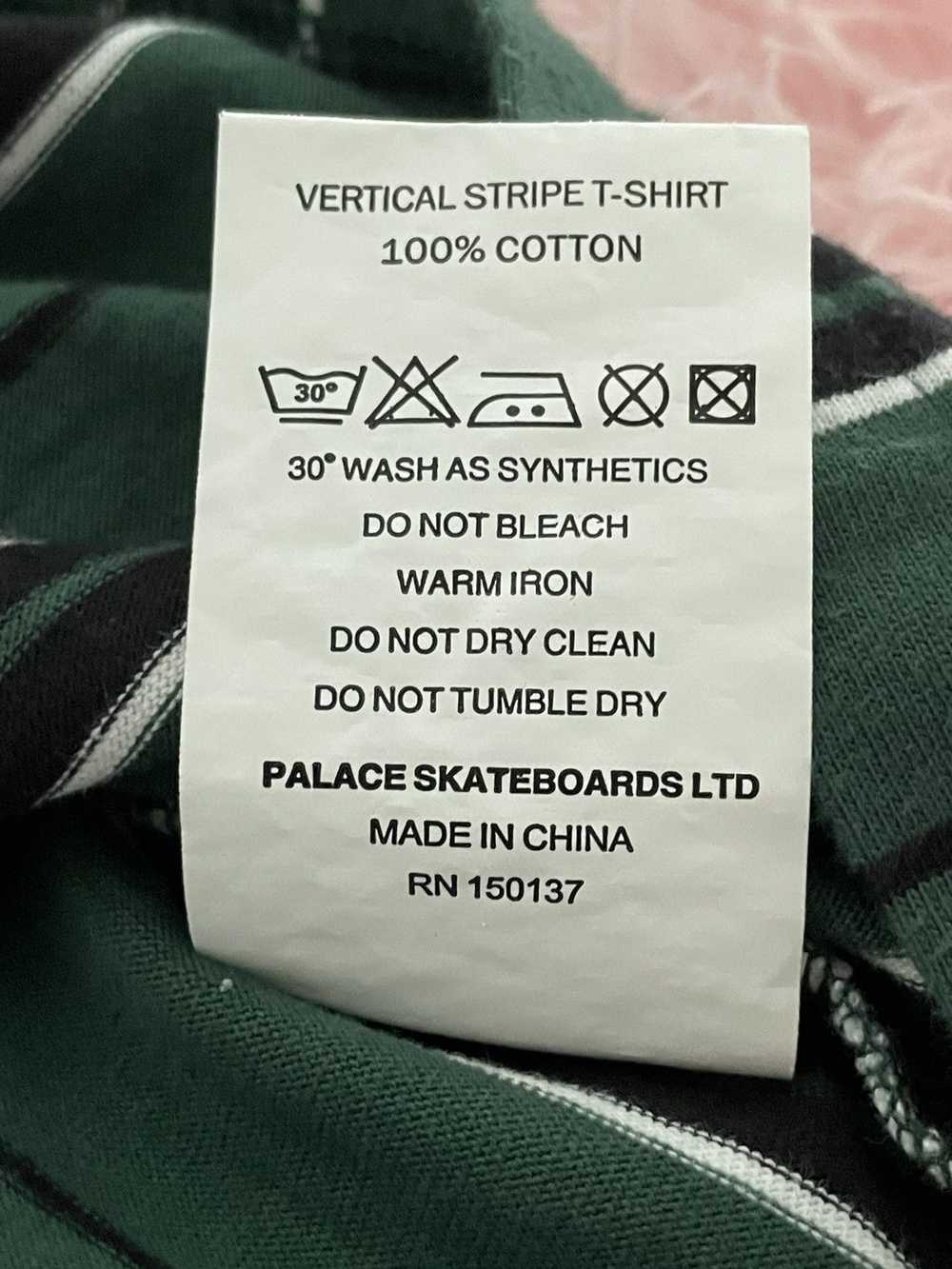 Palace Vertical green striped “palace” tee - image 6