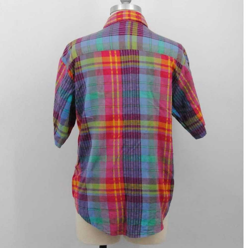 Vintage Jeans Wear Plaid Button Down - image 2