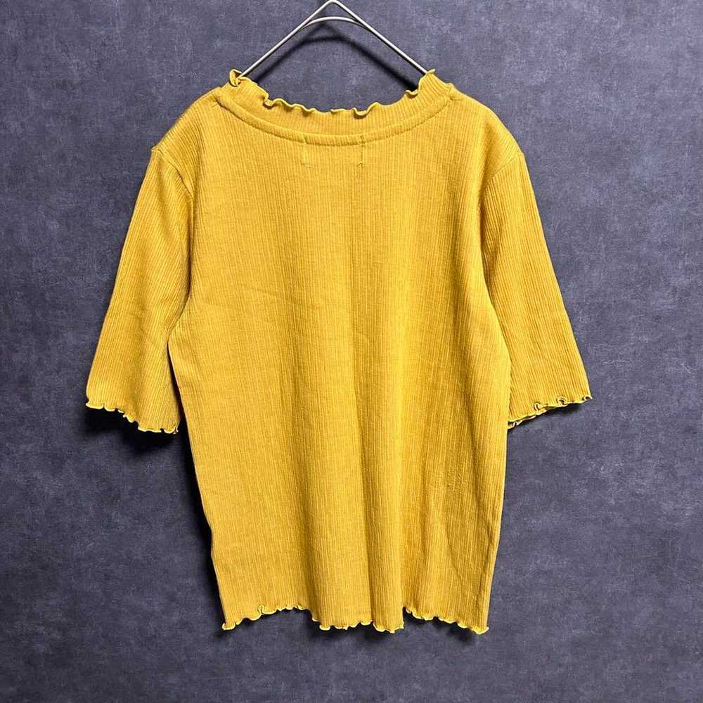 t1198【Laurie's Farm】Mellow Rib Cut T-shirt Tops S… - image 8