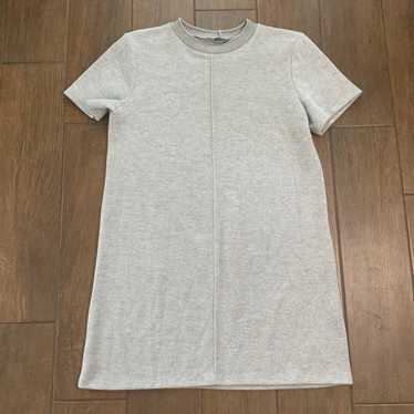 Zara Short Soft Dress sz L Gray