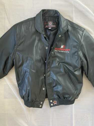 JH Design Leather Racing Jacket - Gem
