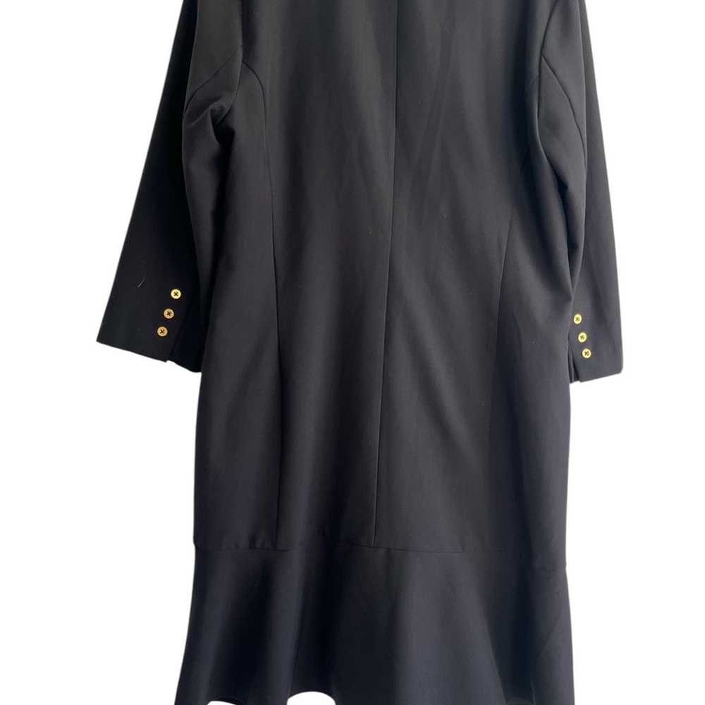 Ladies Nanette Black Blazer Dress 3/4” Sleeves, S… - image 4