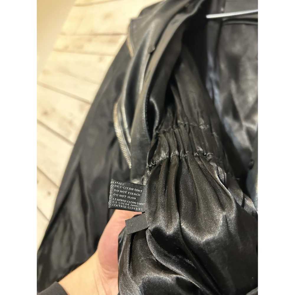 Prada Leather biker jacket - image 10