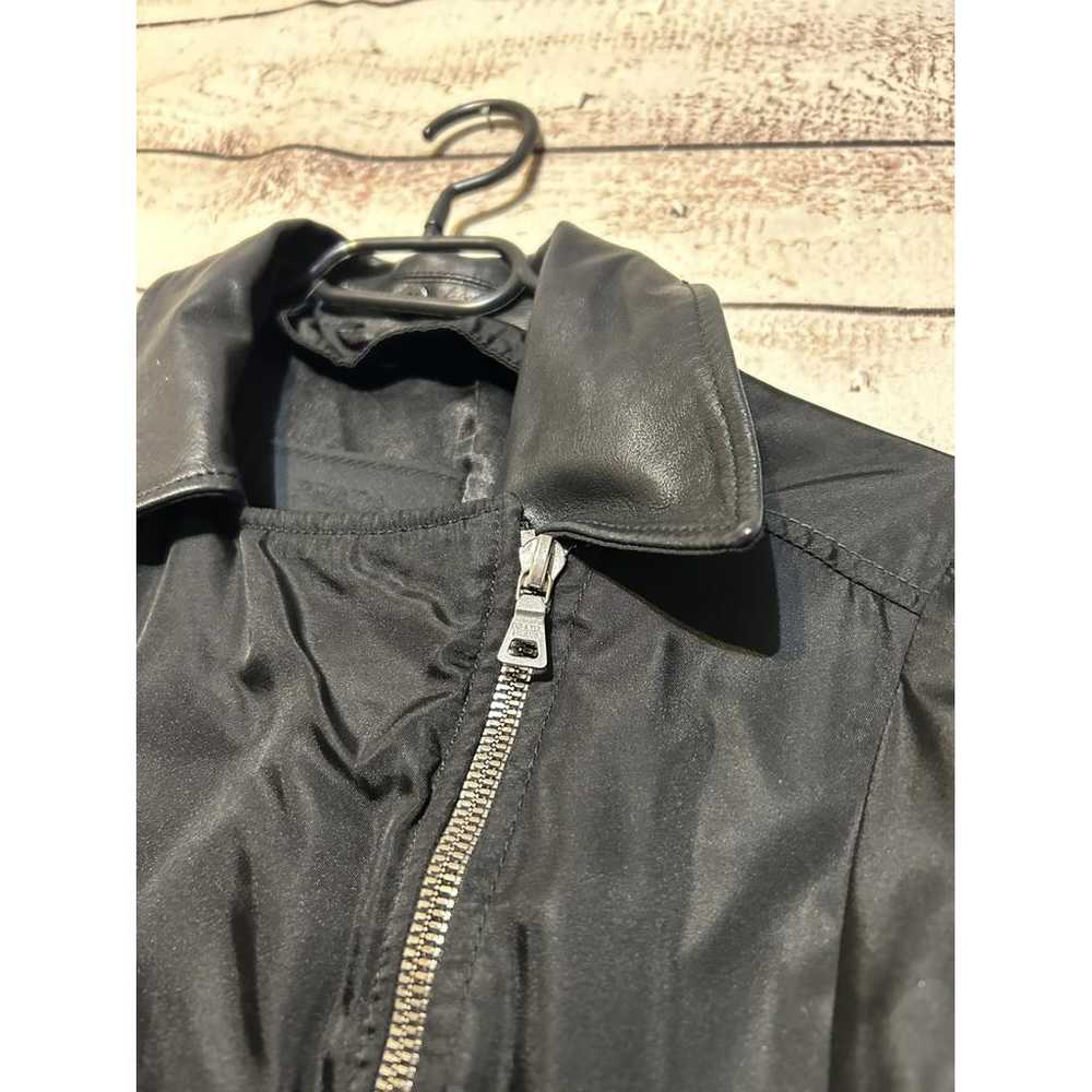 Prada Leather biker jacket - image 4