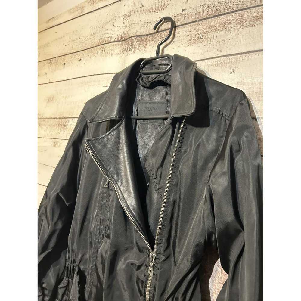 Prada Leather biker jacket - image 6