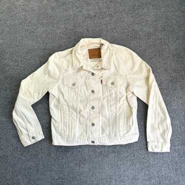 Levi's Levi's Jacket Women's Medium White Premium… - image 1