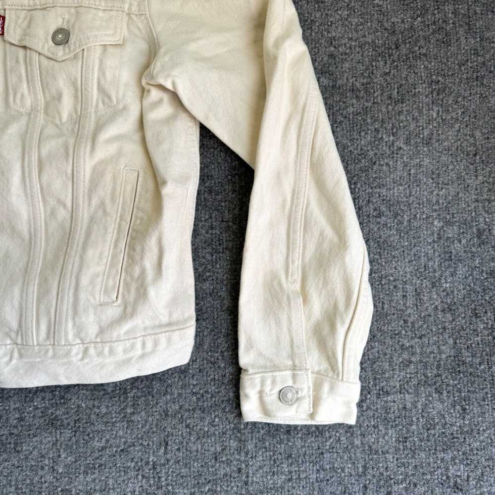 Levi's Levi's Jacket Women's Medium White Premium… - image 2