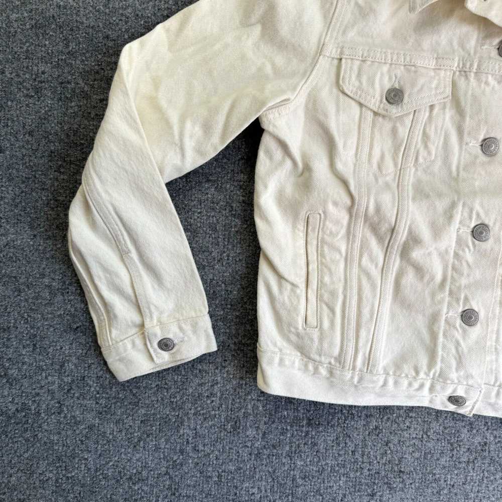 Levi's Levi's Jacket Women's Medium White Premium… - image 3