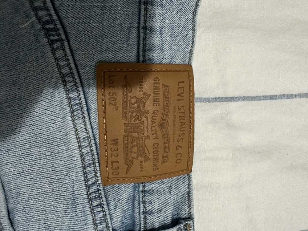 Levi's Vintage Clothing Levi 502’s denim jeans 32w - image 3