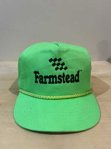 Trucker Hat × Vintage 70s Neon Green Trucker Hat